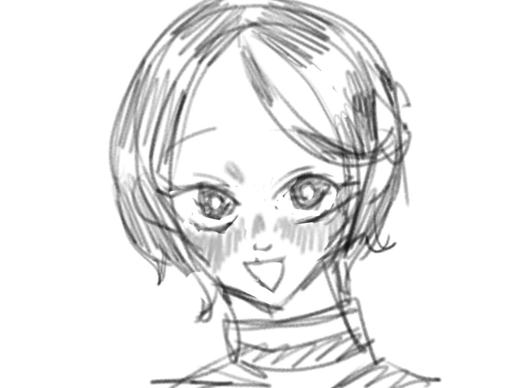 暗号学園落書き 