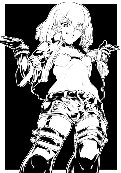 ベタ塗るのが一番楽しい。レザー最高。 