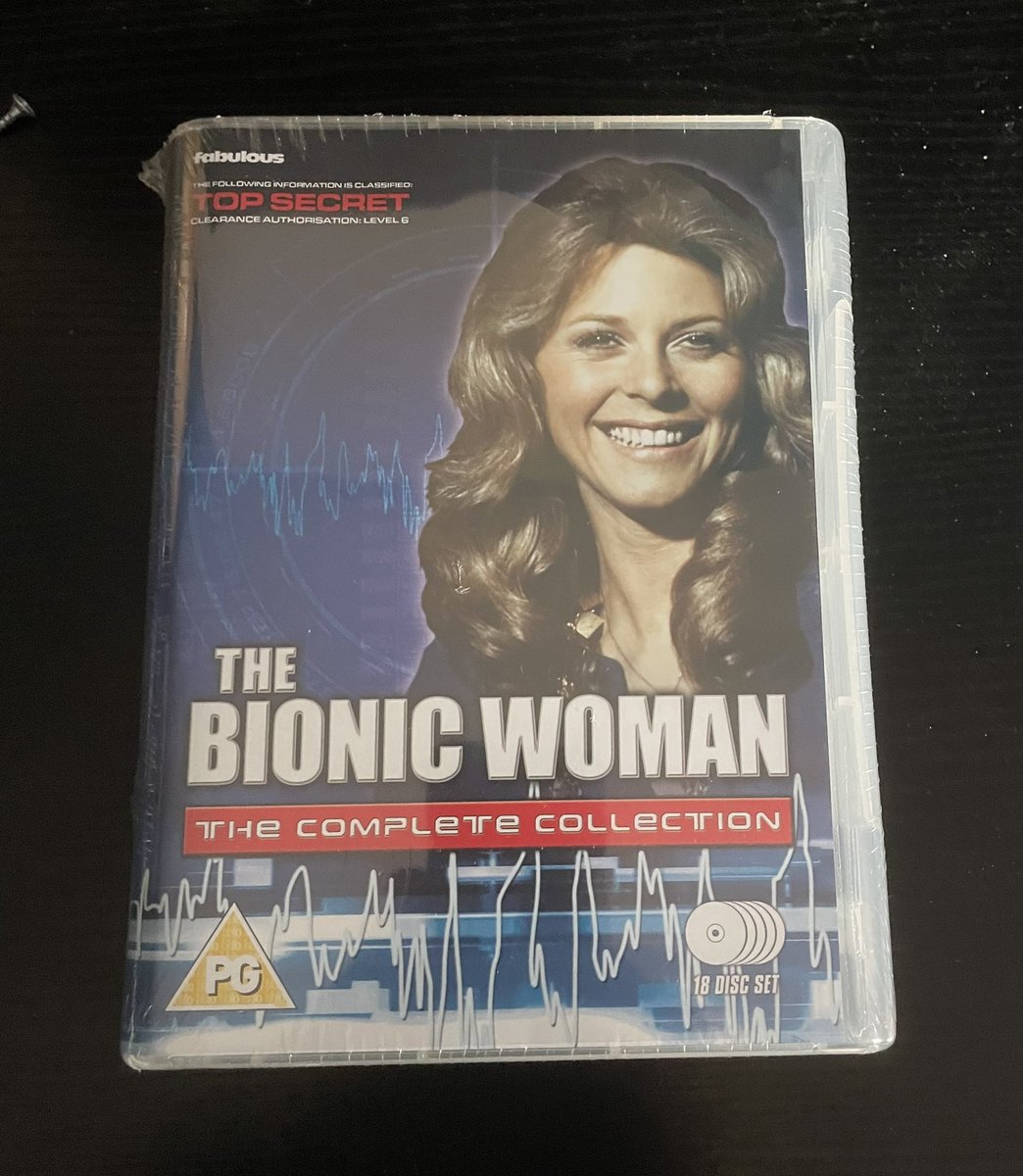 LaunchingTPilot's tweet image. Pick up #TheBionicWoman  today ( not too heavy)