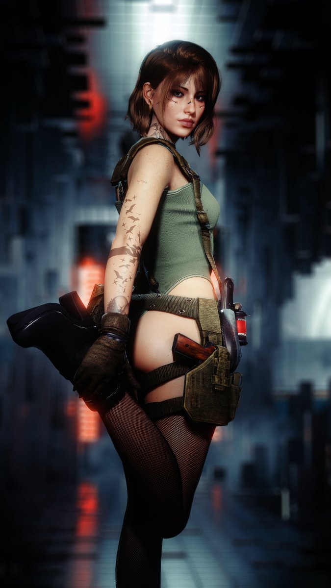 Vermilion2077's tweet photo. Ready?
#Cyberpunk2077 #PhotoMode https://t.co/PQWNYdmjY5