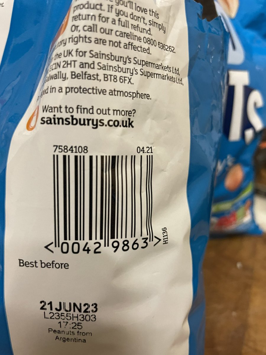 inadorthea's tweet photo. @sainsburys https://t.co/xUPZqObMQZ it’s these! The reviews suggest this is an ongoing problem, we always liked them before! https://t.co/SRBS1VIlxI