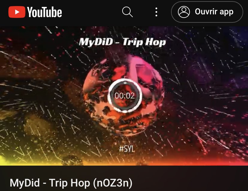 Notre communauté a beaucoup de talent 👏💎🔥

📺 youtu.be/Ysqk8G9EMro
« myDid - Trip Hop » 

👆
Retrouvez ce morceau spécialement composé pour <a href="/myDid_En/">myDid</a> sur la chaîne YouTube de « nOZ3n » 👇

Bravo 💯🎯!!!