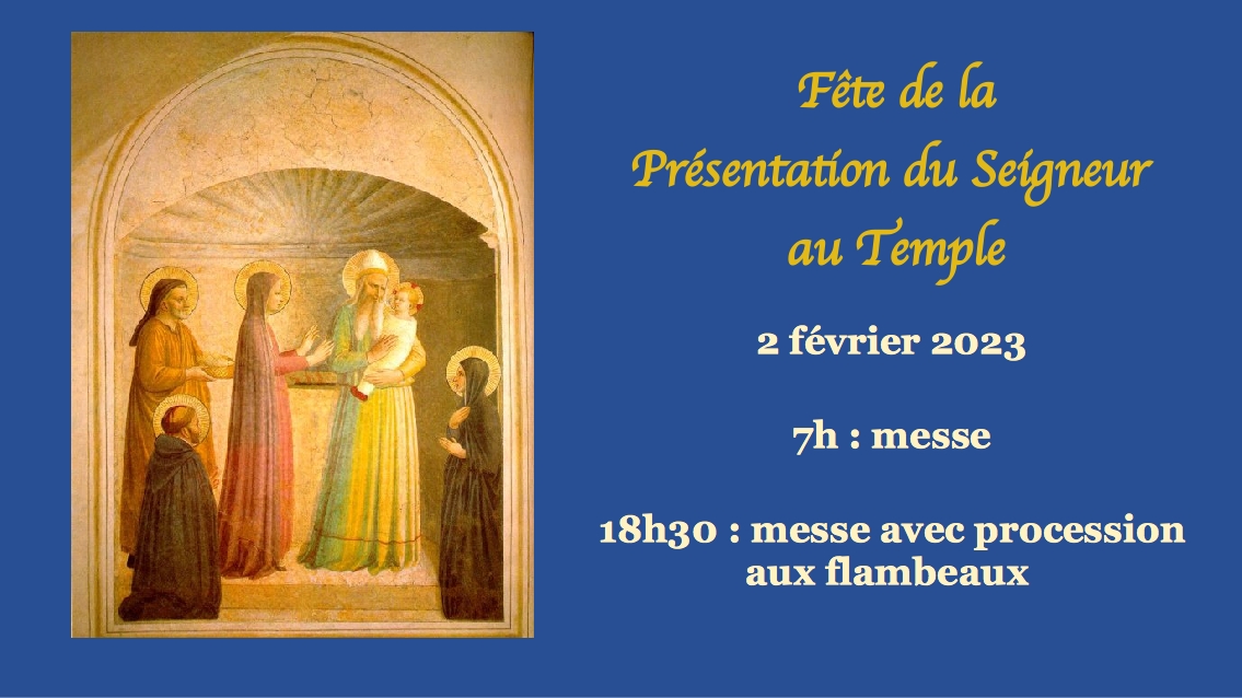 cathedraledupuy's tweet photo. Fête de la Présentation du Seigneur au Temple
Fête de la Vie consacrée
#PrésentationDuSeigneur #Presentation #Seigneur #Dieu #Fete #Priere #Jesus #JesusChrist #Marie #Joseph #Catholique #Messe #Chandeleur #cierge #CatholicTwitter @VieConsacree @VieReligieuse https://t.co/asFke7vU5d