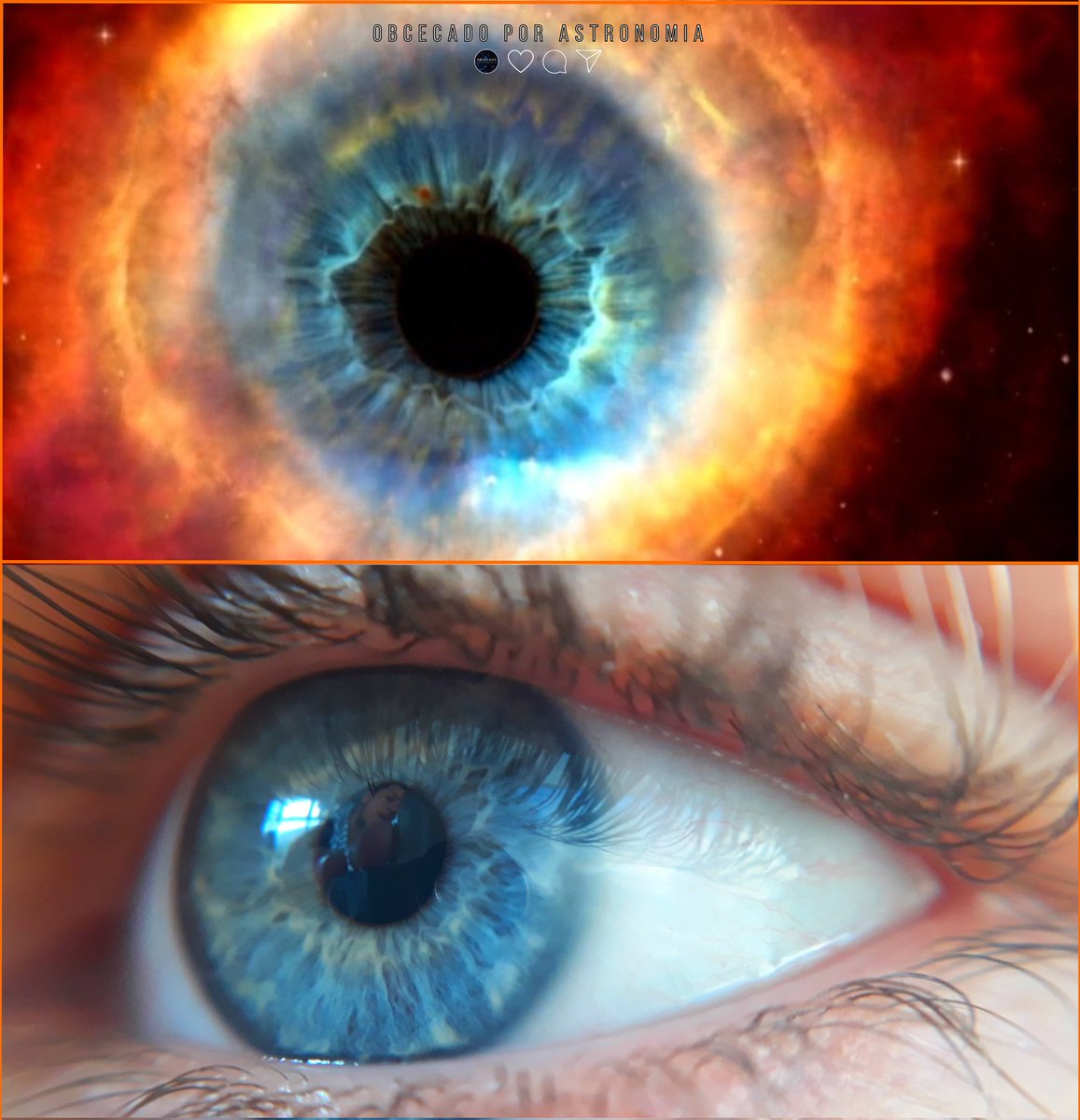 OA_Astronomy's tweet photo. Somos o Universo! 🖖❤
Siga-nos : @obcecadoporastronomia
Tags : #astronomia #universo #space #universogenial #viral #fy #astronomy #nebulosa #estrelas #astronomo #ciencia #nasa #Science https://t.co/kURtN4Sudp