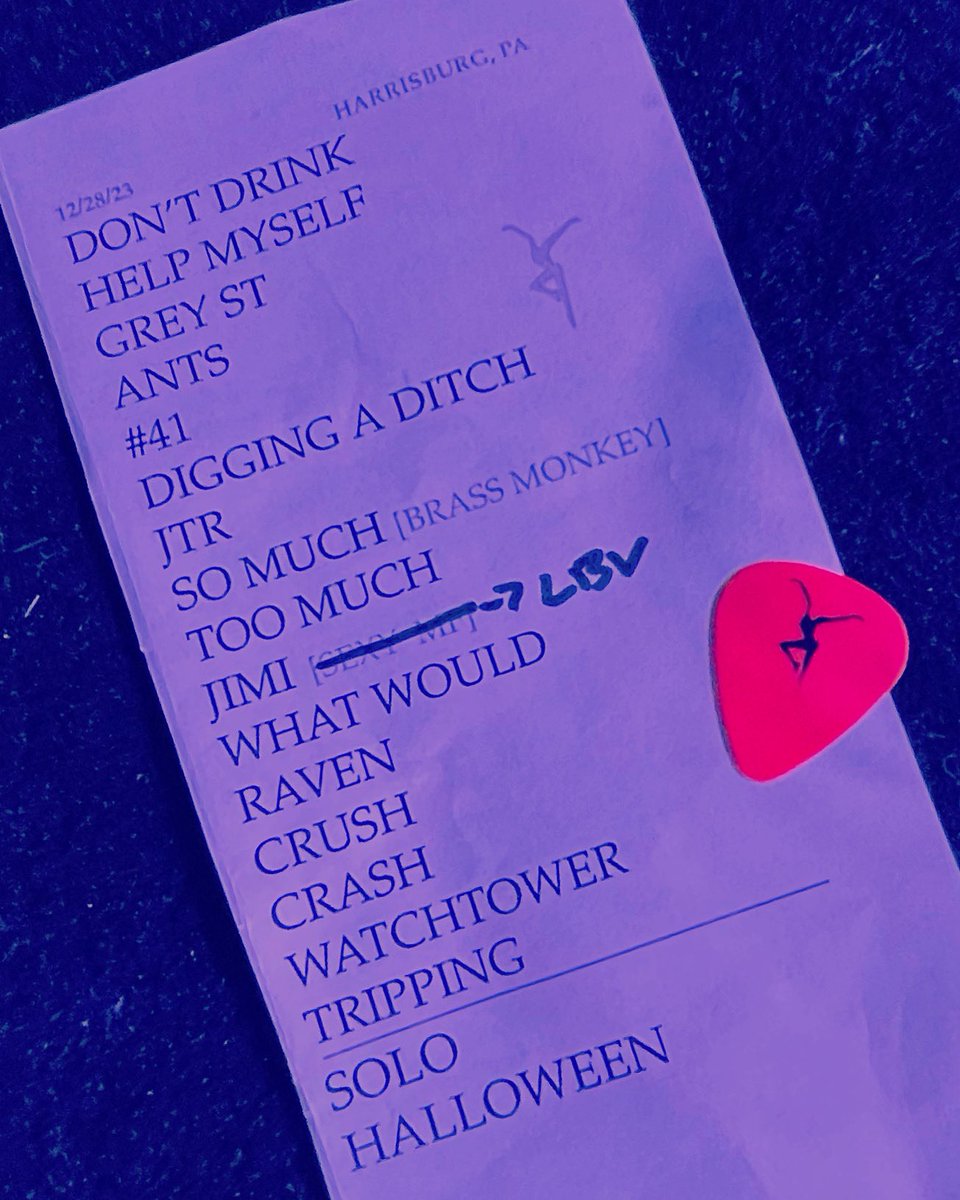thedmtb's tweet photo. About last night… (also added “Say Goodbye”)🔥🎻🎷
#dmb #davematthews #davematthewsband #thedmtb #dmtb #dmbfamily #dmbfam #davematthewstributeband #dmbtribute #dmbtributeband #dmbsetlist #setlist #harrisburg #harrisburgpa #xllive #xlliveharrisburg https://t.co/SaGLgzGRhn
