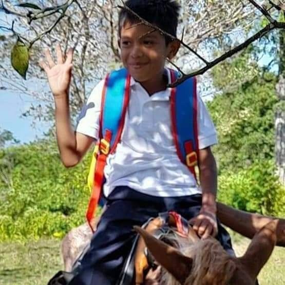 #Nicaragua | Donan uniforme, zapatos y útiles escolares a niño que llegó a clases con botas de hule y lleno de lodo.

🔗 bit.ly/3HEPXwd

El pequeño y su familia tienen claro que a pesar de las dificultades, estudiar es prioridad.

📱Reportero Zinica: 8714 7650