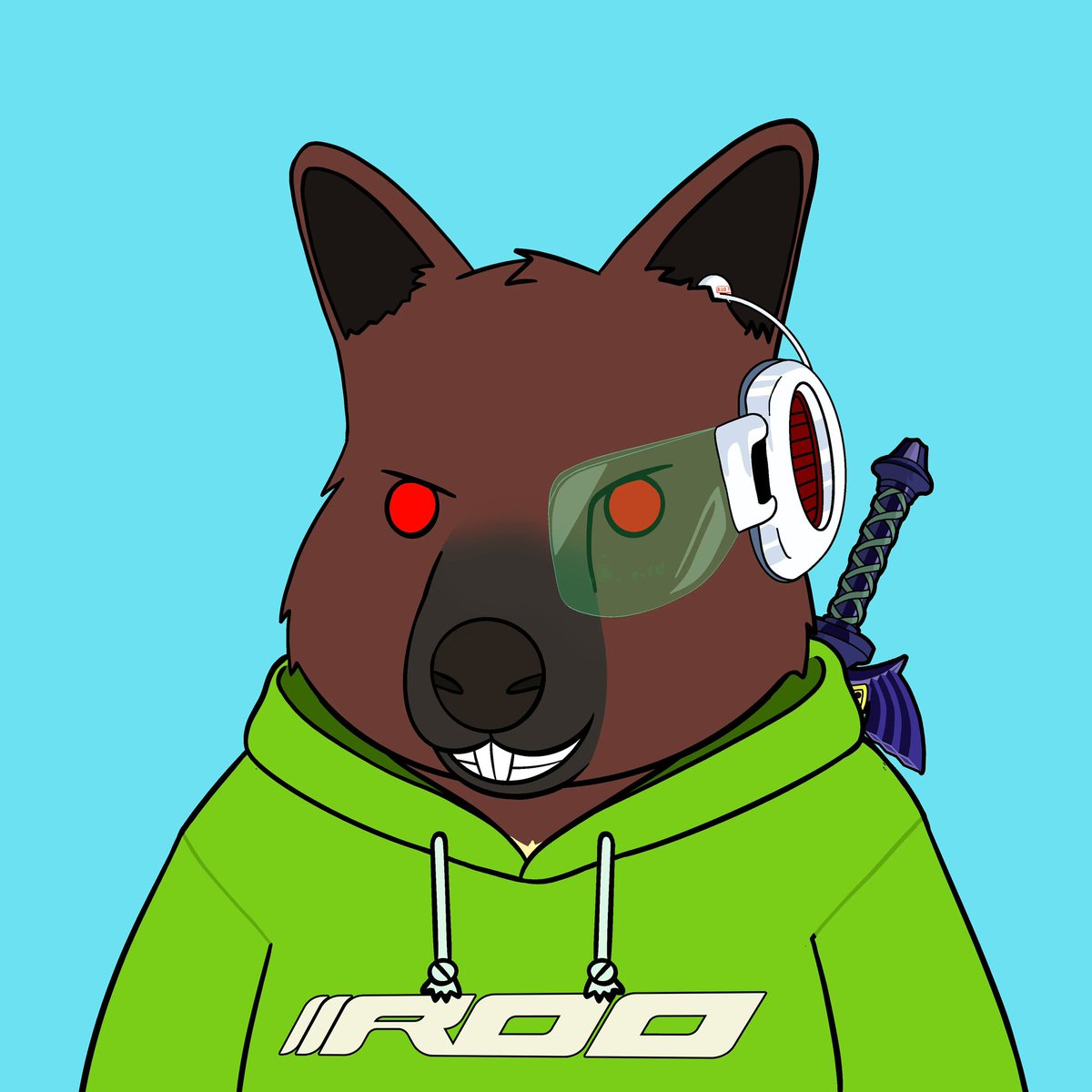 SniperRoo7's tweet photo. @King_Marroquin @MorganStoneee @RooTroopNFT Rooty Fkn Roo! #BlizzyGang #ArcticRoos #TailTribe #DemonRoos #JailRoos 🔥🦘🌳 https://t.co/V5iymkkDIN