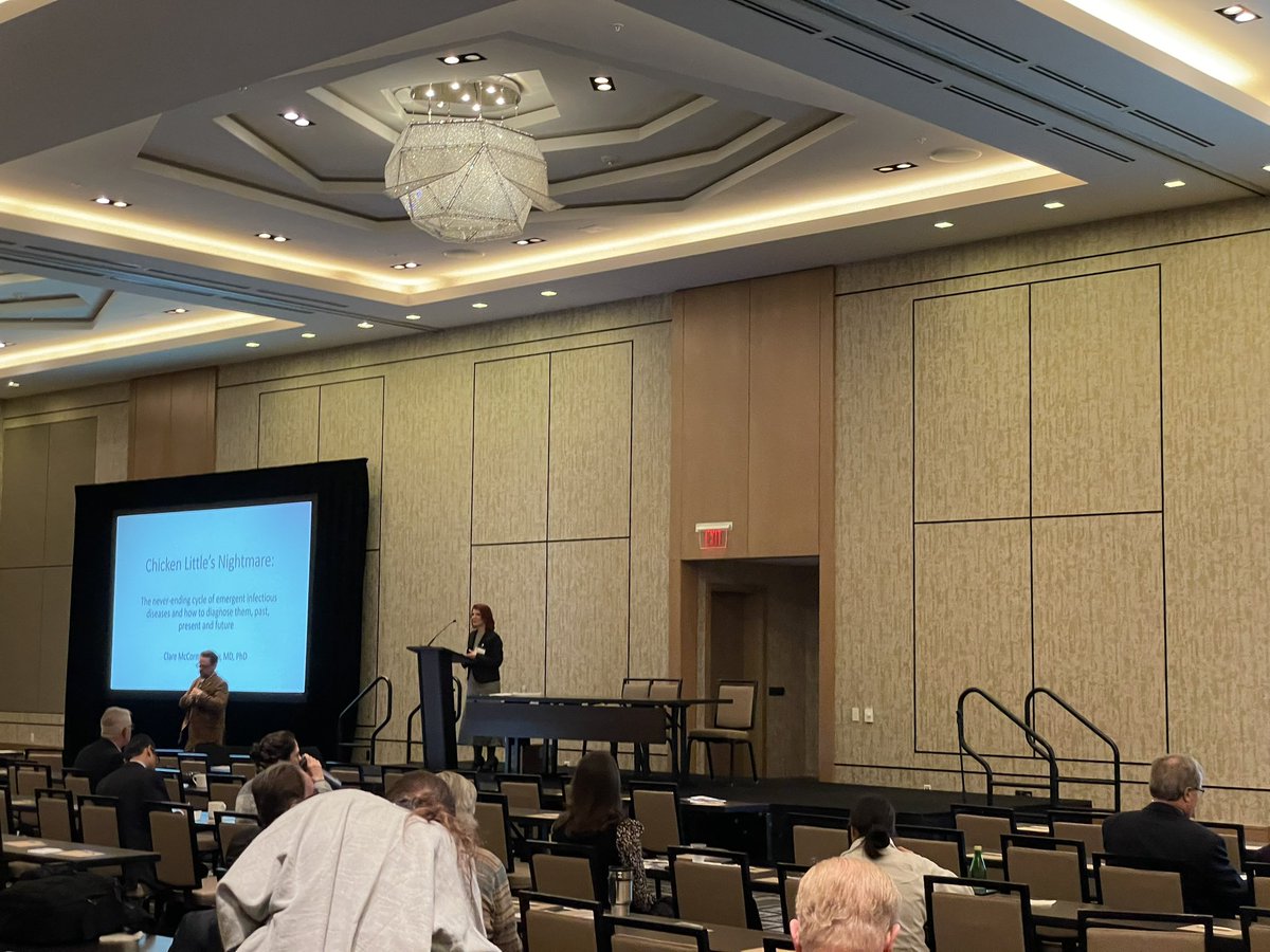 SuntreaHammer's tweet image. Dr. Clare McCormick-Baw presents the Ethics lecture on emergent infectious diseases. #TSP2023AM @TexPathol @UTSW_Pathology #medicalEthics #pathology