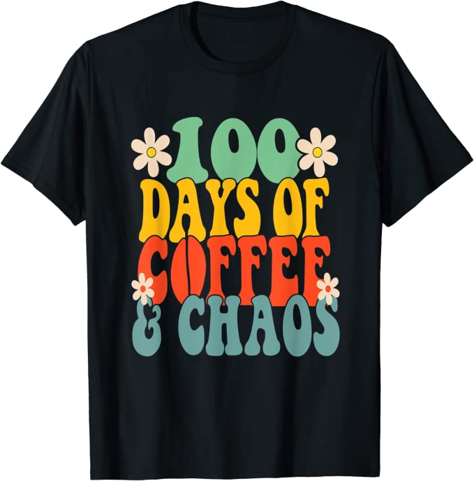 AmkCreativity's tweet image. 100 Days Of Coffee &amp;amp; Chaos Retro Cute Tshirt
 Retro Groovy design Gift Idea.
amzn.to/3WQtYH4
#backtoschool #100daysofschool #shirts #KidsShirt #kindergarten #teachers #coffeelovers #CoffeeLover 
#schoolshirt #1stdayofschool  #school #schoolpride