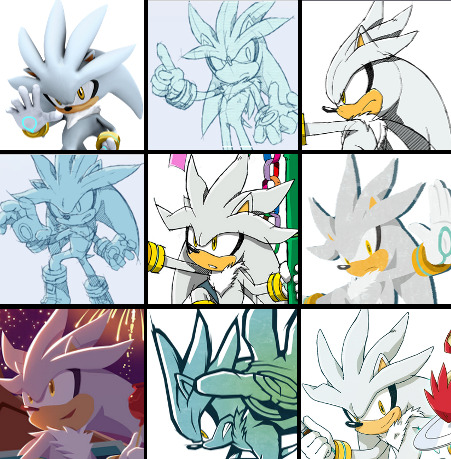 vertekins's tweet photo. IDW!Silver as drawn by Stanley is extremely OoC and off-model expression-wise. Note the images below - When Silver is drawn in-character and on-model by Uekawa or Karasuno, his eye shape and mouth stay on-model even if he's happy. Stanley!Silver is a mangling of the character. https://t.co/9CMpLy60MZ