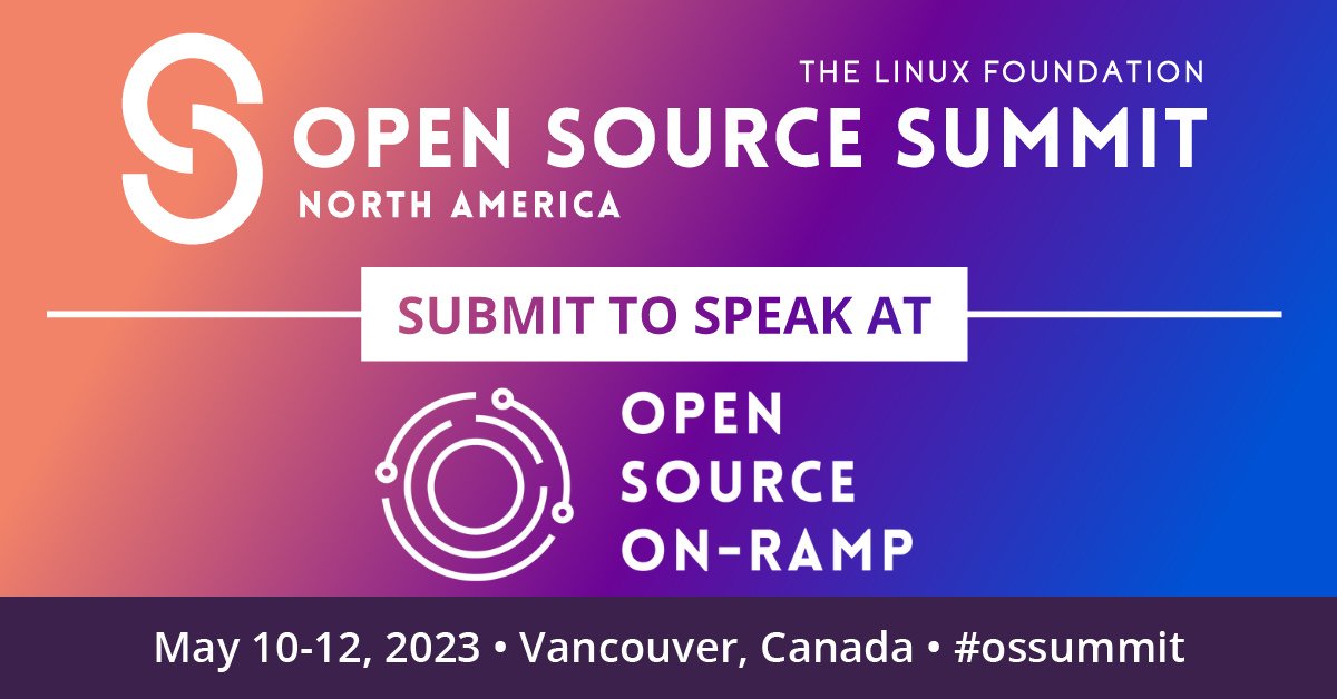 The Linux Foundation on Twitter "Submit to Speak at Open Source On