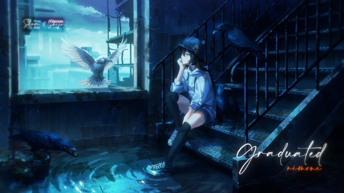 Shu_ChanH's tweet photo. For @nimone_floraP 
限りなく灰色へ / すりぃ feat.鏡音レン 歌ってみた【Nimone - にもね】
Full : https://t.co/drDm23bfgN
Art : @Shijohane 
ยินดีที่ได้ร่วมงานกันนะครับขอให้มีความสุขกับเส้นทางที่เลือกนะครับผม (ノへ￣、) https://t.co/WyBnkB8FJ2