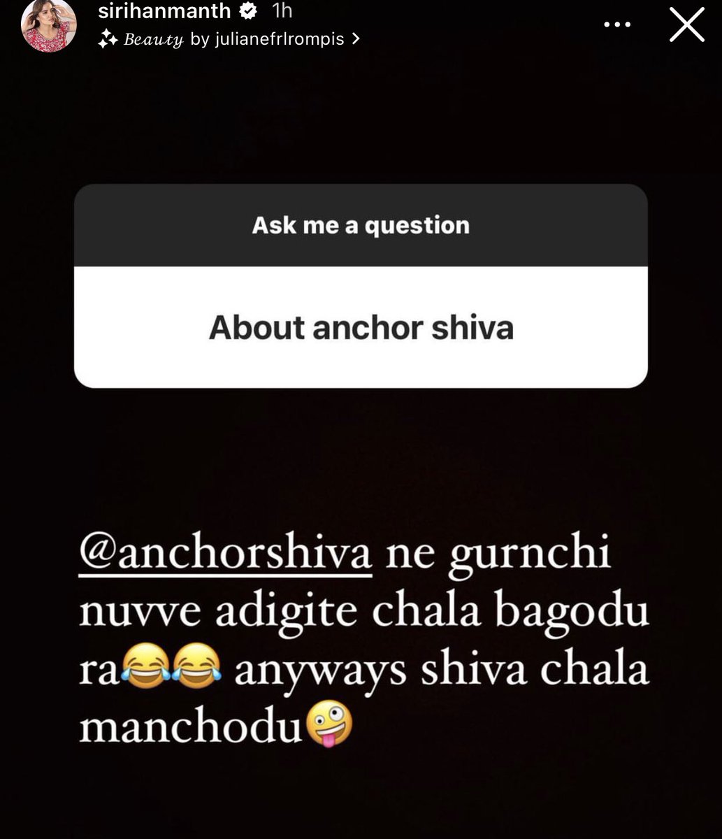 Ariyana_Anand's tweet photo. This is amazing asalu veedi gurinchi veede adugutunnadu Siri answer bhale undi 😂😂😂😂🤣🤣🤣🤣🤣ela adigado Ala ichindi comedy ga 🤣sarcastic ga 🤣🤣🤣🤣 https://t.co/2cLRPSFmTW