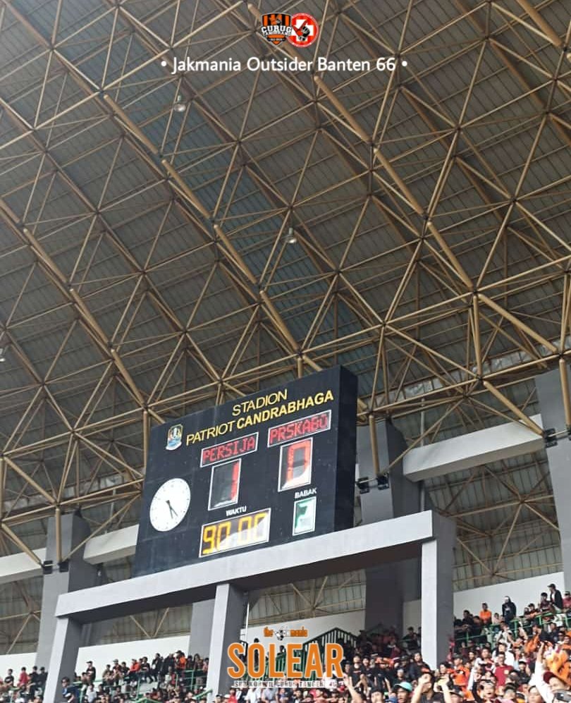 Jakmania_solear's tweet photo. Galeri laga BRI liga 1 PERSIJA vs PERSIKABO . Terima kasih @persija , FULL SENYUM 😘😘
.
.
#persijaday 
#persijaselamanya 
#jakmaniaoutsiderbanten66 
#jakcurugtng 
#jaksoleartng 
#curvasudpersija https://t.co/6Duev8U9db