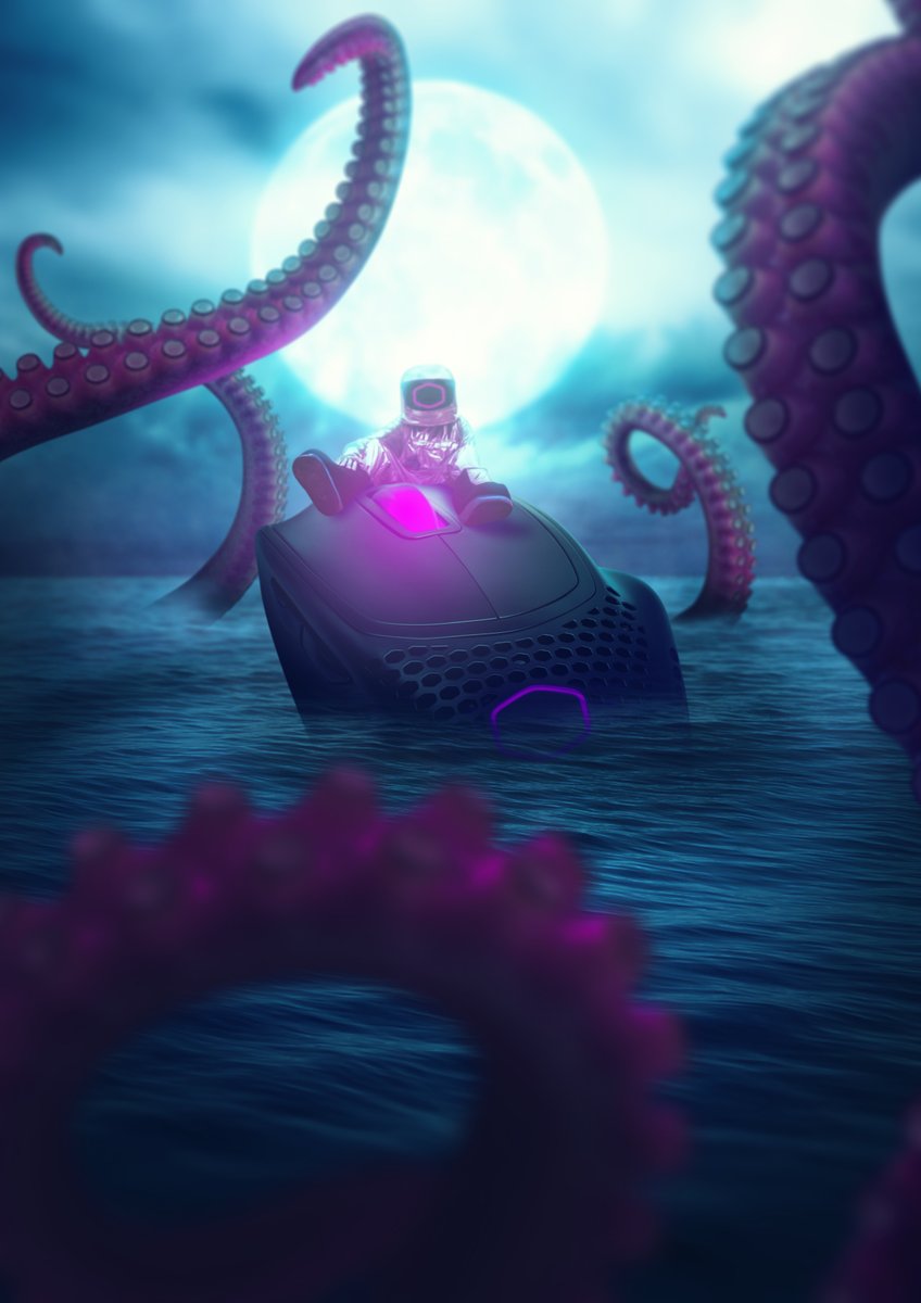CoolerMasterME's tweet photo. تصور الـ AI لماوس الألعاب #MM720 وهو يقوم بعملية إنقاذ ضد وحوش المحيط 😍🐙🌊
أكتب عنوان مناسب للصورة 😉👇
#CoolerMaster #MakeItYours #WiredDifferent #خليها_على_طريقتك #إلعبها_على_طريقتك https://t.co/phQqvLNe3Z