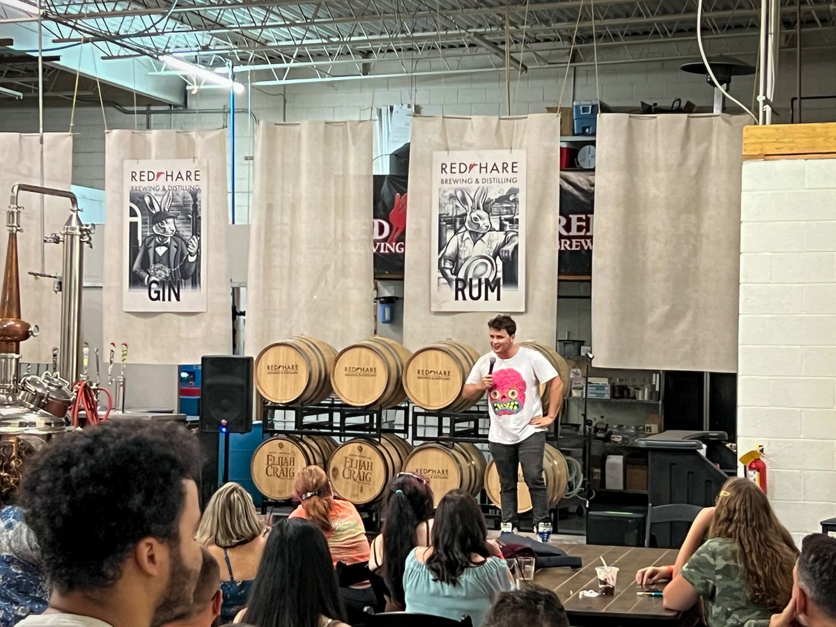 Tickets to our HARE-larious Comedy Night on Saturday are almost sold out! Make sure to grab your tickets before they're gone!