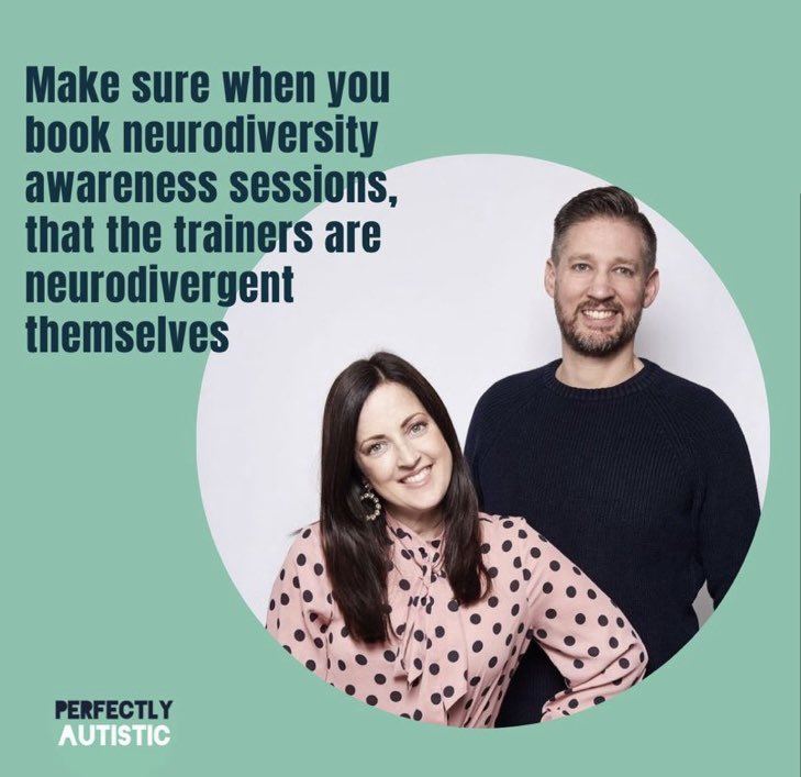 perfectlyasc's tweet photo. Hi @TheoPaphitis we run https://t.co/lNXNMeg51F working with businesses helping them to become neurodiverse friendly. Creating happier &amp; healthier workplaces for all. We are a husband and wife team. My husband is autistic/ADHD and I have ADHD so we understand what works! #sbs https://t.co/aJ1O8vo3zG