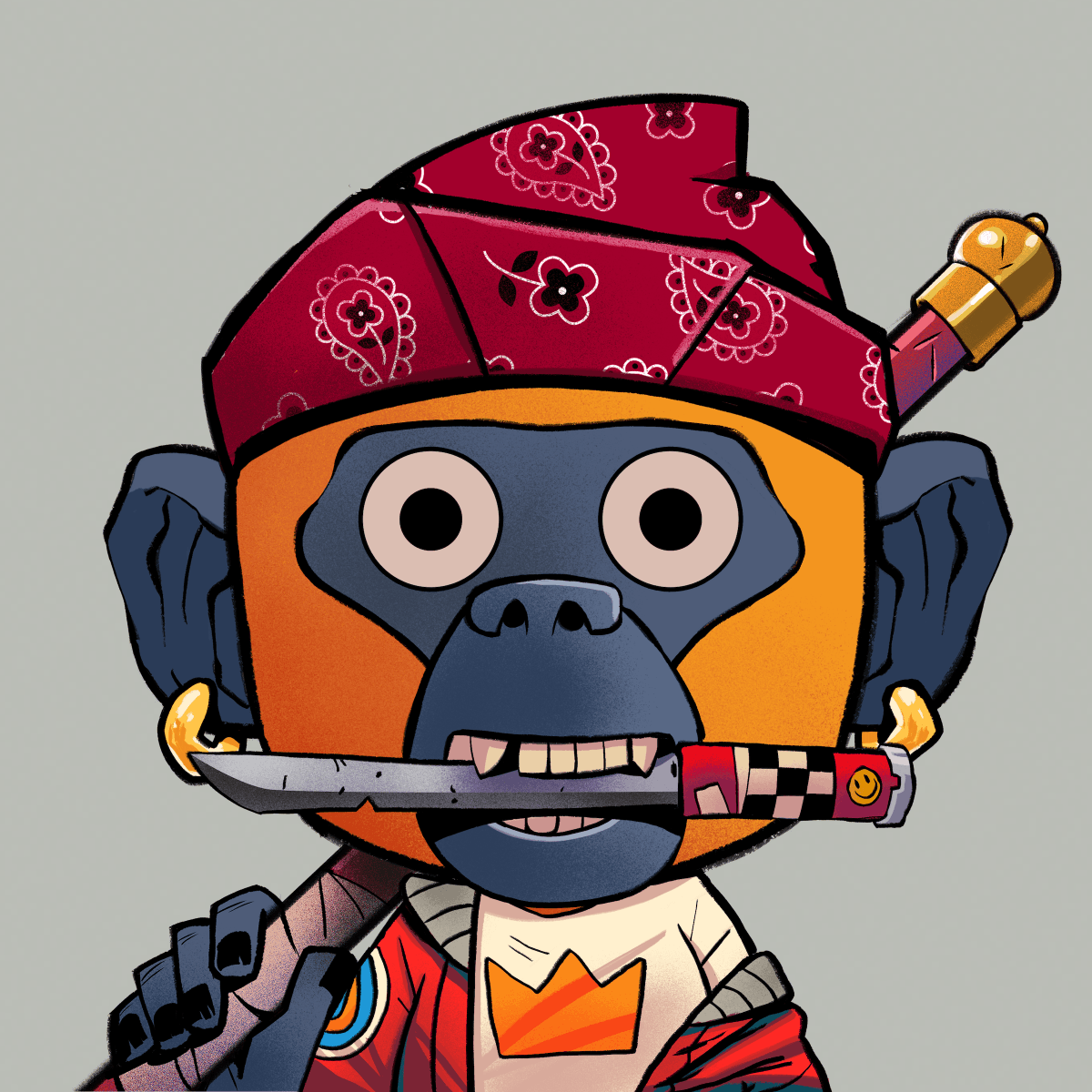 <a href="/YamatoMonkey/">【 Yamato 】</a> from <a href="/savagenationnft/">Savage Nation</a> is also known as the "Elemental Wanderer" due to his constant travel in search of new knowledge and power.

🧵👇🏻