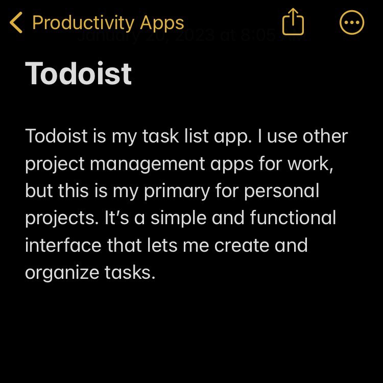 stevenlma's tweet photo. Here are 4 of my most used productivity apps from the past year:
@calm - meditation
@todoist - tasks
@NotionHQ - notes
@TheStreaksApp - habits

#productivityapps https://t.co/HzQaQOBIp6