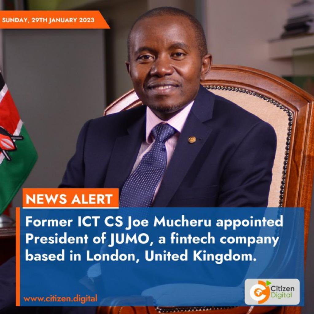 paulinenjoroge's tweet photo. Congratulations to former CS @mucheru on his appointment to a leading fintech company based in London. Indeed, Uhuru’s cabinet was made up of top brains who will now apply their brilliance serving the world in other capacities. https://t.co/3r4z80lpAB