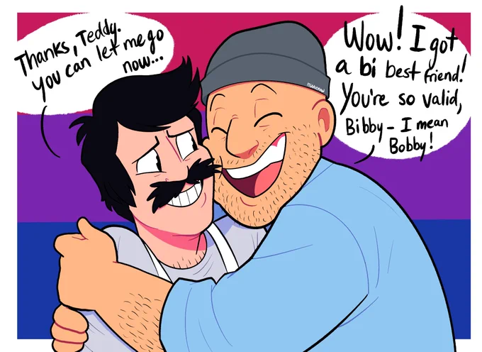 if you agree that bob belcher is bisexual u should follow me 