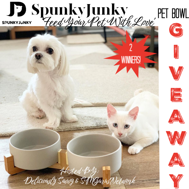Andrea Coventry (@andreacoventry) on Twitter photo SpunkyJunky ‘Feed Your Pet With Love’ Pet Food Bowl #Giveaway (2 Winners) Ends 2/20 <a href="/DeliciouslySavv/">Deliciously Savvy</a> <a href="/SpunkyJunky1/">SpunkyJunky_Pet</a>
buff.ly/3Rhhbwi SpunkyJunky ‘Feed Your Pet With Love’ Pet Food Bowl #Giveaway (2 Winners) Ends 2/20 <a href="/DeliciouslySavv/">Deliciously Savvy</a> <a href="/SpunkyJunky1/">SpunkyJunky_Pet</a>
buff.ly/3Rhhbwi