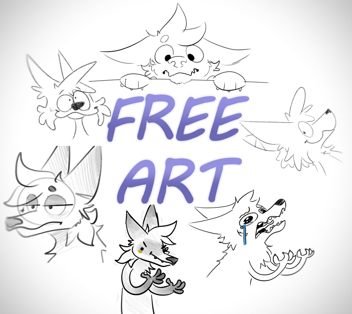 ✨FREE ART✨ How to enter : -Follow -RT -Comment your ref (SFW)
