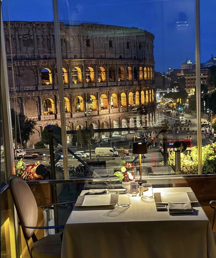 W0rld2026's tweet photo. Dinner in Rome https://t.co/4SUIwzF4If