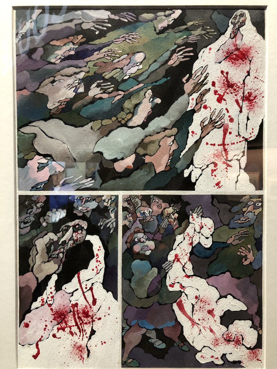Vu à Angoulême #FIBD2023 , exposition Couleurs, Alex Barbier, Alberto Breccia 