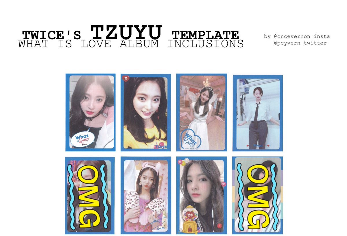 tzurchve's tweet photo. wtb lfs twice ph

sana and tzuyu what is love wil pcs

can take sets as long as satzu or nayeon pcs nasa set. 

pref if sets are w/o album and other groups unless txt 

3+ pcs per seller sana ^^ https://t.co/s24SOnQY9i