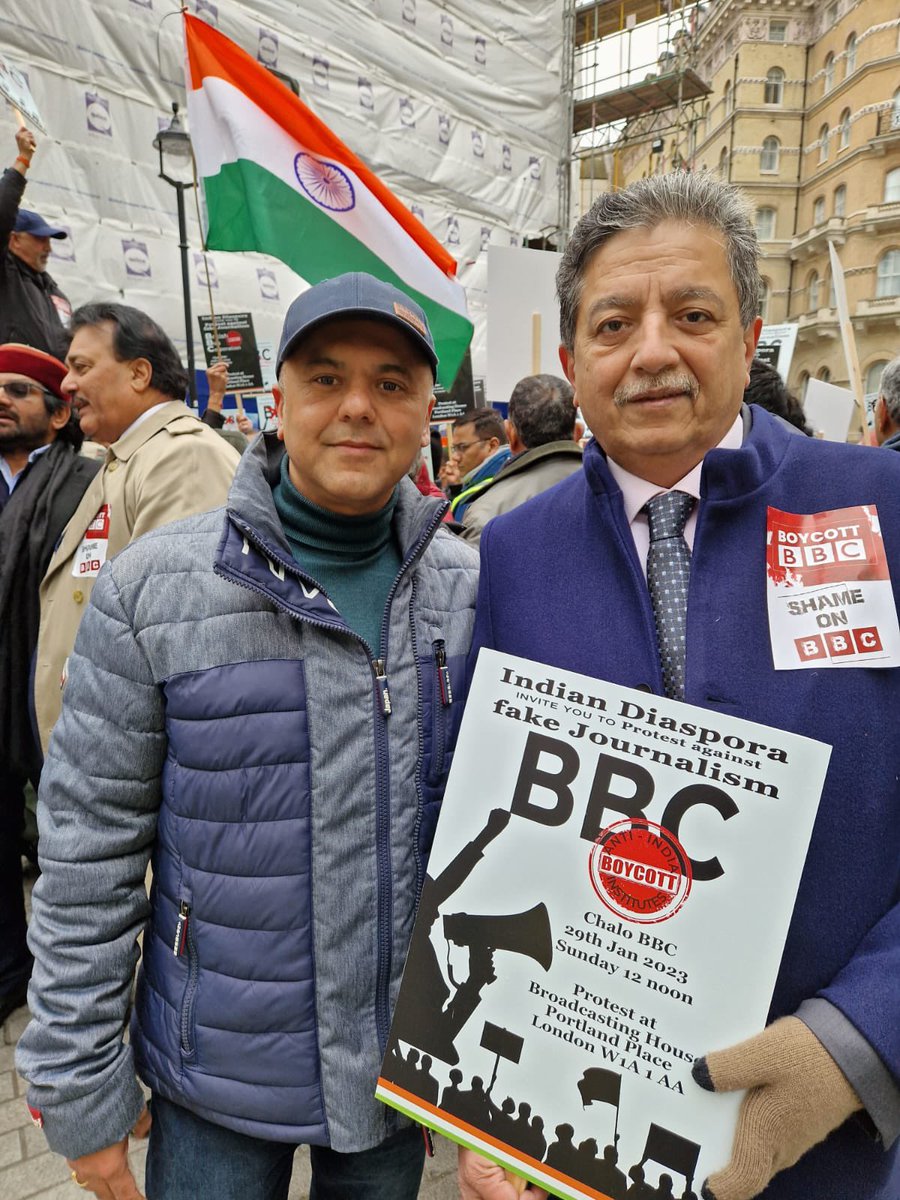 reachind_uk's tweet image. No matter what be the reason, @reachind_uk always fights against the injustice, narratives against India. BBC is waging an information war on various fronts and it has been going from several years against India. #BBCQuitIndia #BBCProtest @HCI_London @sujitjoyghosh @changu311