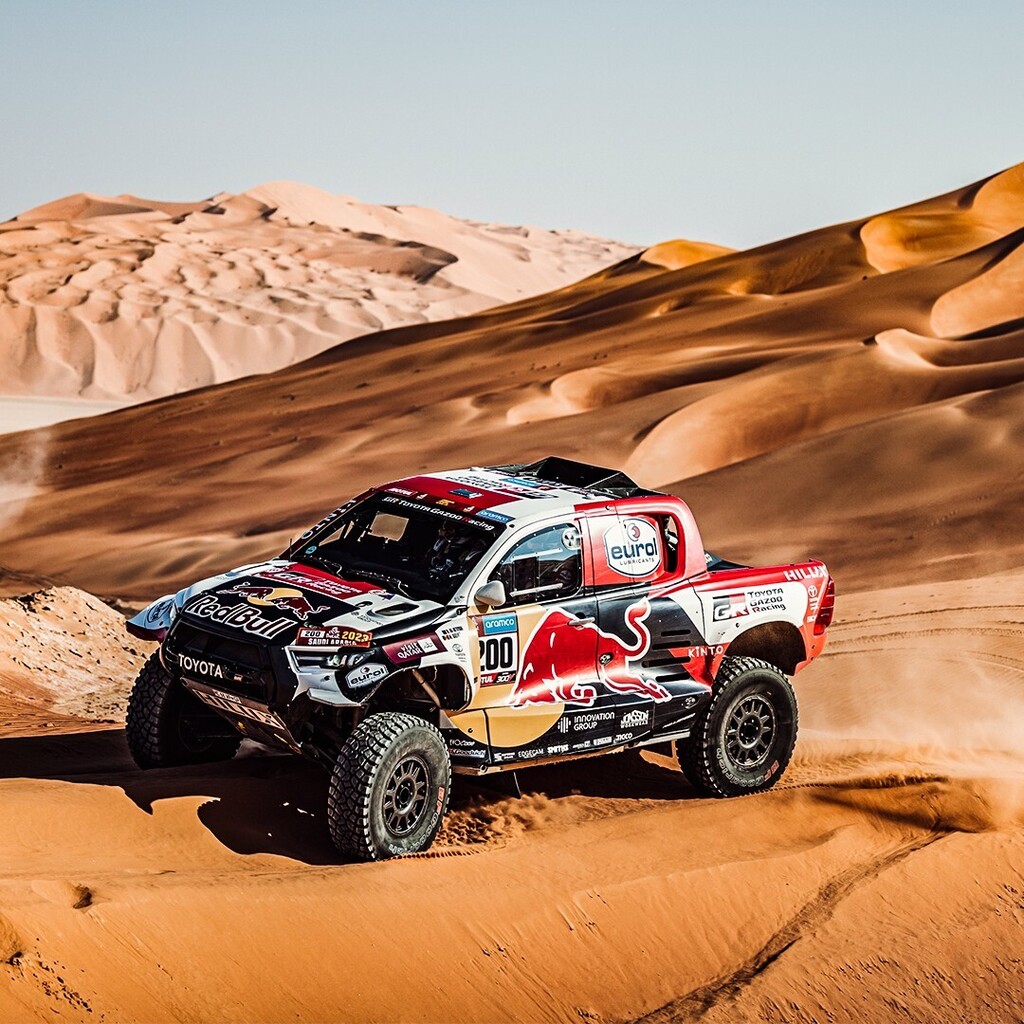 en_toyota's tweet photo. TOYOTA GAZOO Racing photos
#TGRgram
Dakar Rally
2023
GR DKR Hilux T1+
#NasserAlAttiyah
#MathieuBaumel
If you have some wonderful photo of GR Cars, let me pick it up on the official account. We're waiting for your photo with #TGRgram.
#Dakar2023 #dak… https://t.co/ME2qGTYCis https://t.co/PQwneYQWzo