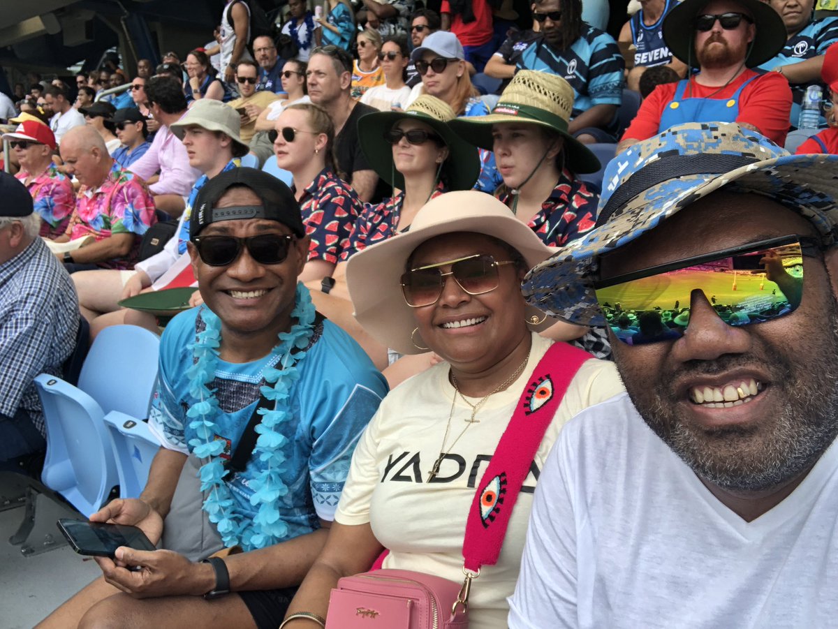 SaiNavu's tweet photo. Colours that made up the day #teamfiji #Sydney7s #PositiveVibes  #fiji7s #2023 https://t.co/tuseVSrEYc