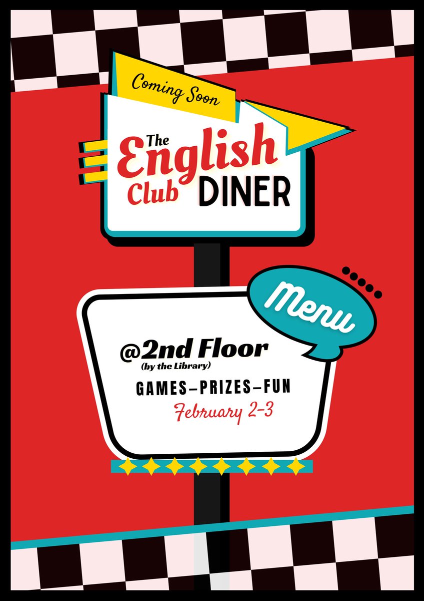 EnglishClubMSHS's tweet photo. Looking for some spice for your palette? 🤨🌶

Look no further, because the world-renowned English Club diner is coming to town, and we have the groovy, flavor-packed bangers just for you! 💖 https://t.co/Q9hCzMCt4k