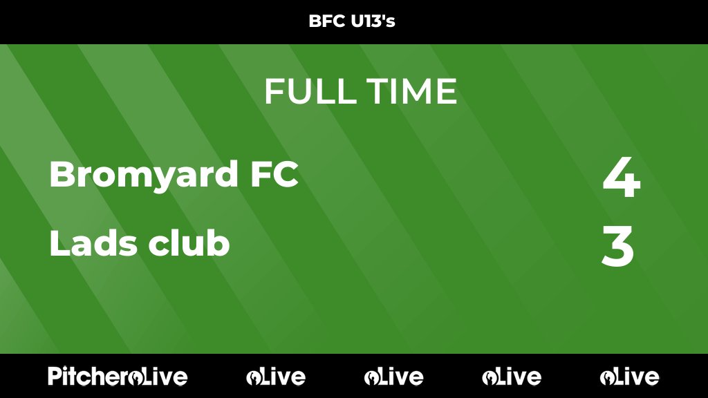 Bromyard FC tweet media