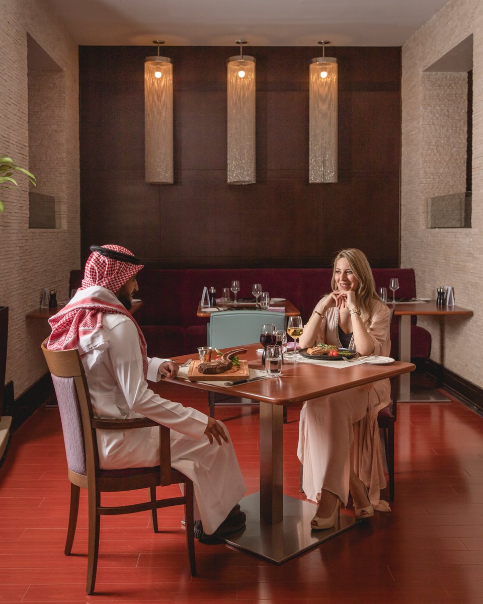 TGRiyadh's tweet photo. Terrace Grill Steakhouse for an unforgettable dinner experience 🥩🔥

For bookings: 011 477 9300

#TG #steakhouse #restaurant #marriott #riyadhmarriott #Riyadh #riyadhrestaurants https://t.co/OiFWxDDdZG