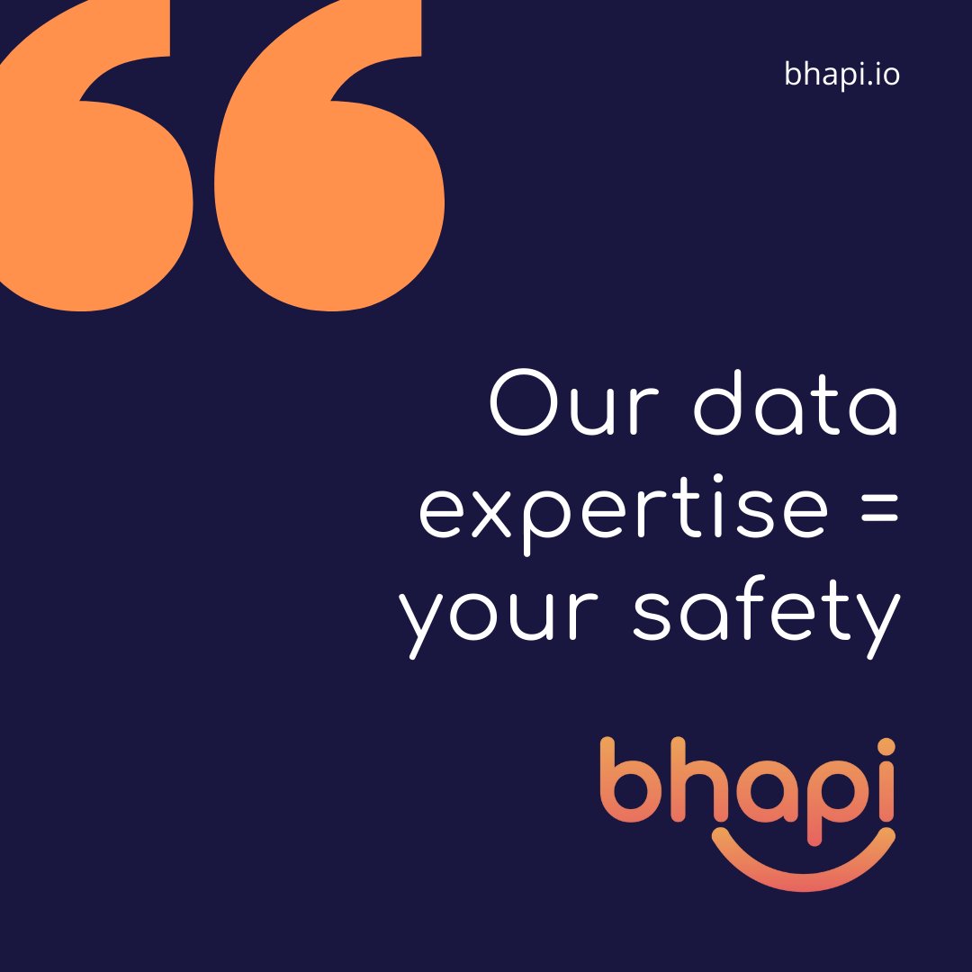 BhapiNow's tweet image. Data privacy is critical for everyone&apos;s safety especially regarding social media. Always think privacy first. Be safe be happy. Check out bhapi bhapi.io. #safety #socialmedia #privacy #dataprivacy #data