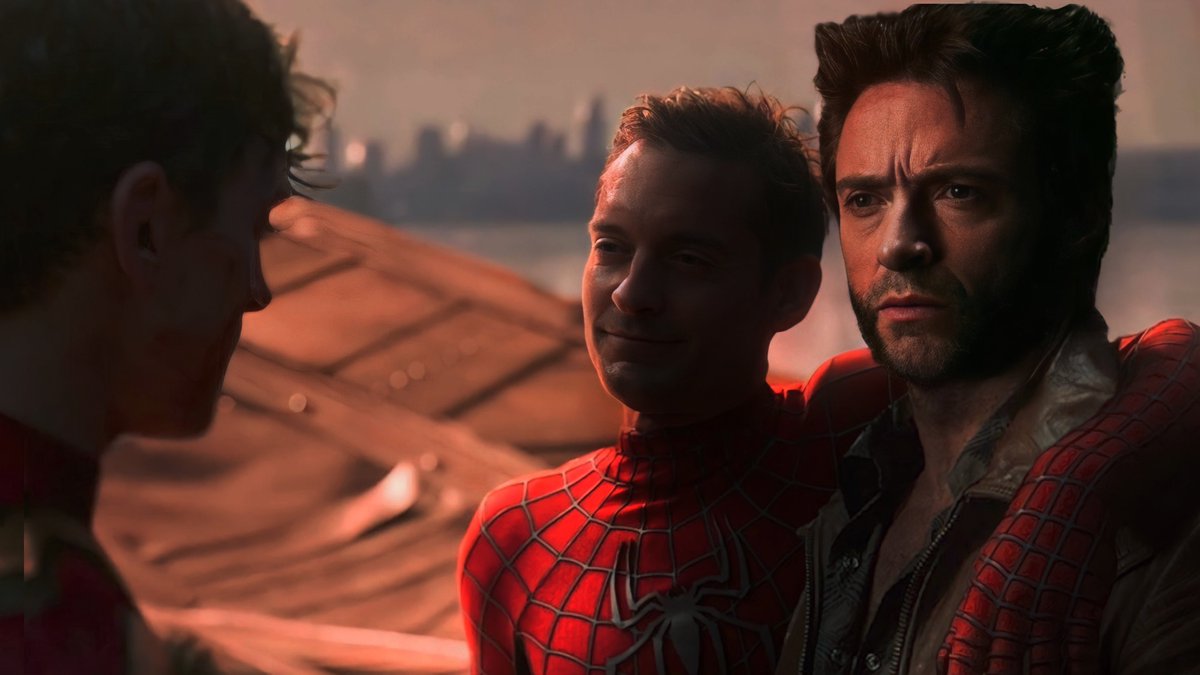 anbu_410's tweet photo. What if #Wolverine and #Peter2 helped #Peter1 on the Statue of Liberty?
🧔🏻♂️🕷️🕸️
@Marvel @RealHughJackman @TobeyMaguire @Kevfeige #Marvel #MarvelStudios #MCU #SpiderManNoWayHome #SpiderMan #Wolverine #Logan #X_Men #Avengers #SecretWars #multiverse #superheroes https://t.co/LhxsO3la0W