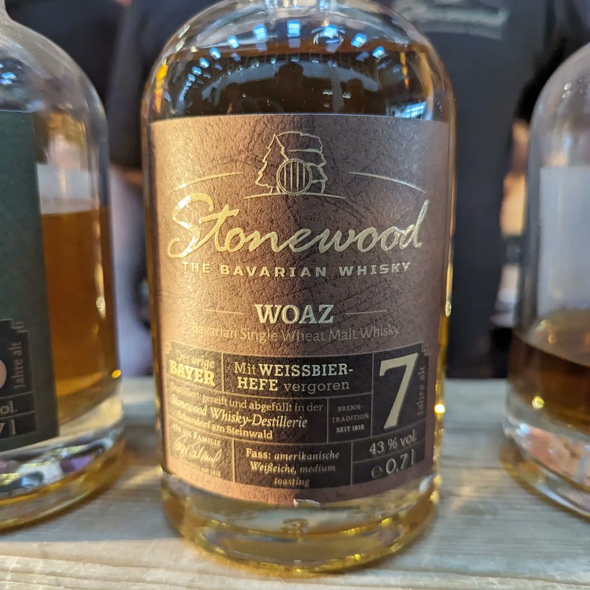 speakofwhisky's tweet photo. Drams at @hansespirit Gin from Czernys Küstenbrauerei and Whisky from Stonewood Distillery.
Slainte! #Whisky #HanseSpirit #HanseSpirit2023 https://t.co/TBKCzpb3Gd
