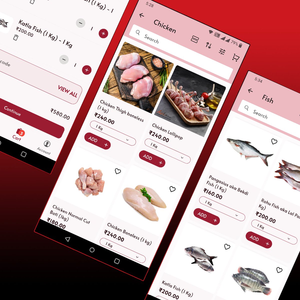 DuneDigitals's tweet image. AzkaFoods Android App Developed by Dune Digitals
Here using #AzkaFoods App one can order raw foods like Fish, Chicken and Meat by sitting at home with single click.
#dunedigitals #androidappdevelopmentcompany #androidappdeveloper #websitedevelopment #ecommercewebsite #androidapp