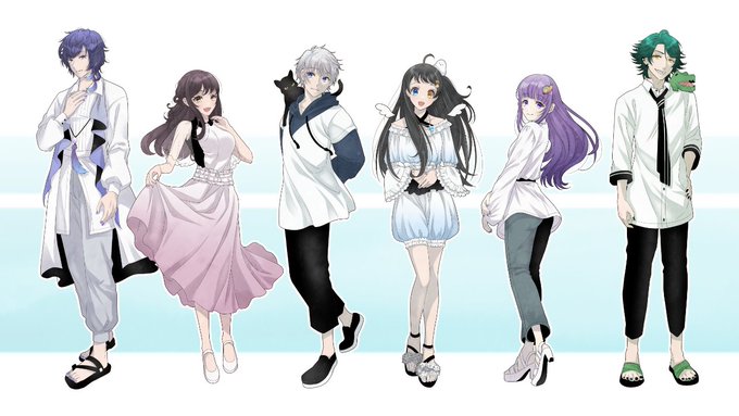 描かせていただいた立ち絵です個性がそれぞれでとても楽しかったです…あと素敵なお歌声…『オーダーメイド』 