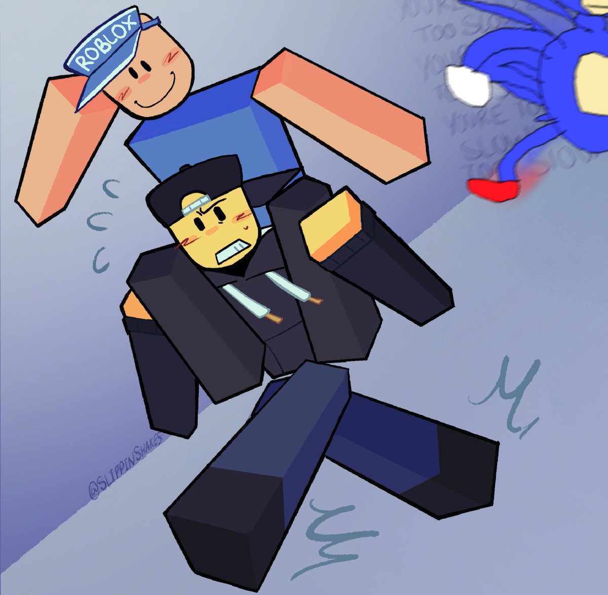 SLIPPINSHAKES's tweet photo. Evading
#roblox #robloxart #robloxevade https://t.co/5069M2erh7