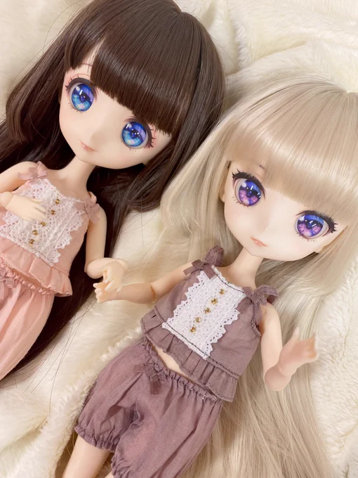#ハルモニアハミングお部屋着のフレオラも可愛い!仲良しな2人を楽しんでくださいね詳細&amp;ご予約▽ 