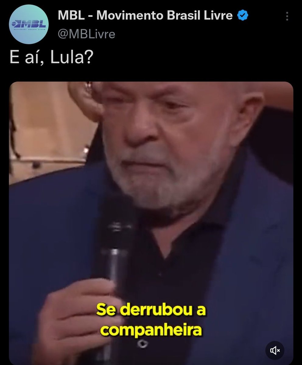 Chief117Br's tweet photo. Eu tenho uma pergunta pro @DaniloGentili e @MBLivre 

Se "é tudo a mesma coisa", pq as criticas contra o Lula agora são todas ponderadas e não vejo nenhum xingo? Nem contra o STF?!

Vamos, xinguem eles igual fazem contra os Bolsonaros!! https://t.co/dKsRt52qxg