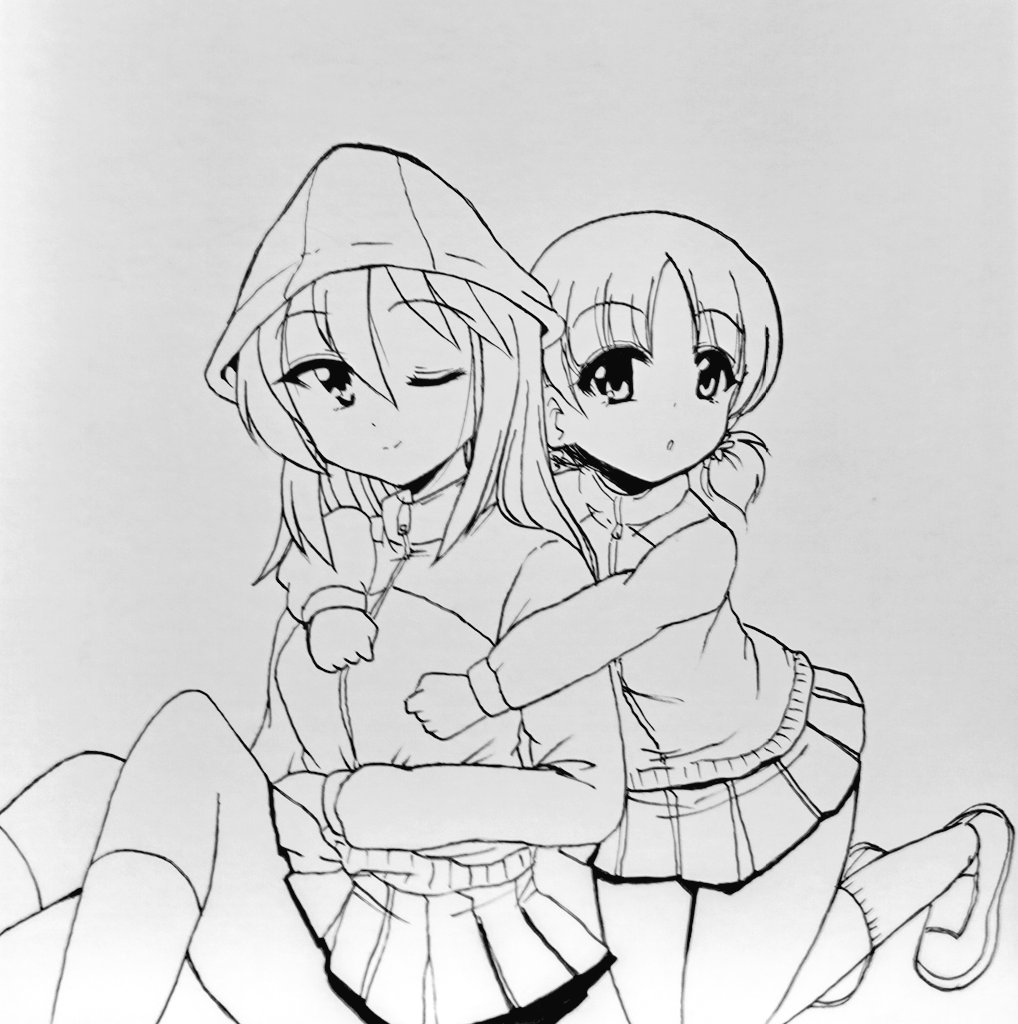 1日かけて、やっとペン入れできた_(┐「ε:)_ 