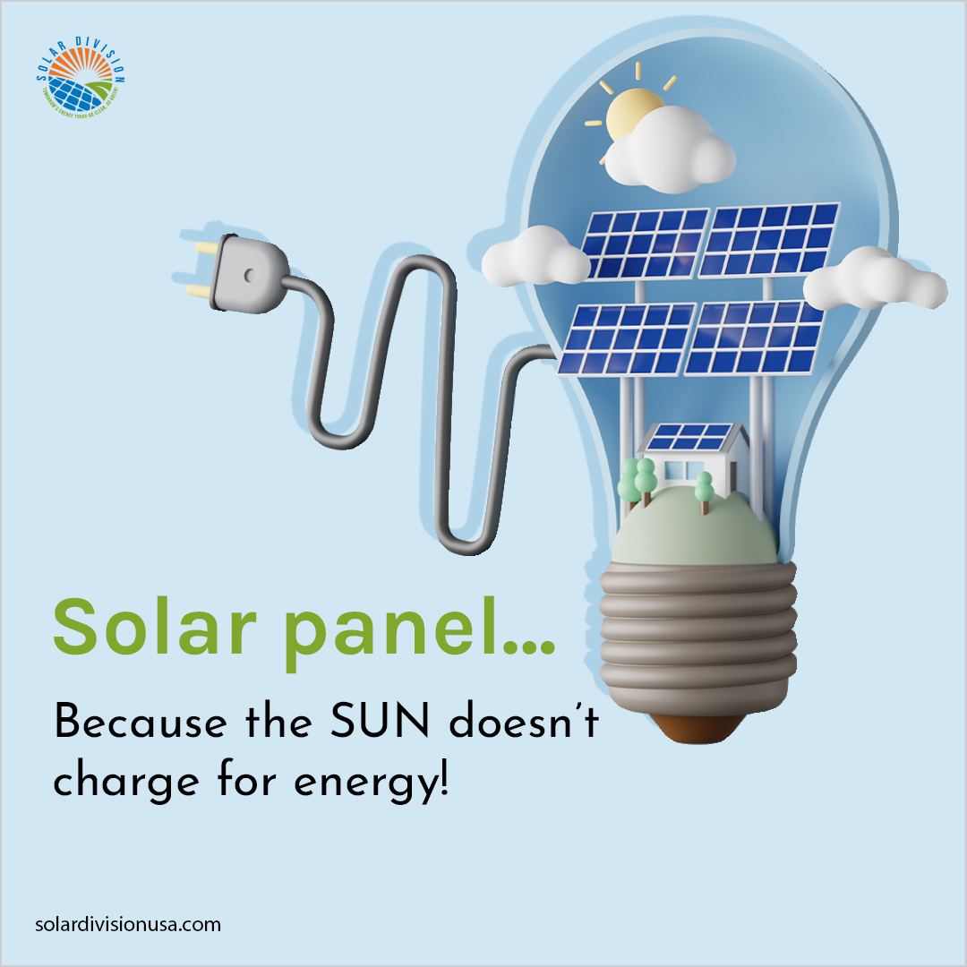 For real, the Sun doesn't charge! ☀️
 
And sadly, we choose to follow what is harmful to us, the environment, and the Earth.

#solardivision #solardivision_USA #solardivision_Arizona #solardivision_Arkansas #solardivision_California #solarpanelinstaller #solarpvpanels