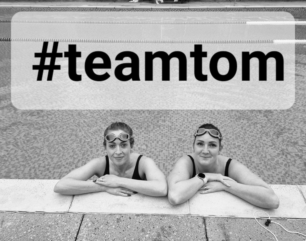 These 2 incredible ladies are swimming the English Channel to raise funds for Tom! They had their 1st training session this weekend &amp; plan to complete it at their local @VirginActiveUK swimming pool on April 22nd, just over a year since toms accident. 

justgiving.com/crowdfunding/t…