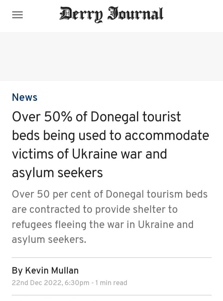 MariaNiCholmain's tweet photo. @ManDearSir @Michael44980395 @Mickbraz1 #Donegal ( snd Kerry) in the crosshairs of the #BadYokes.
#Badkar did a flying visit to Letterkenny just before the “refugee crisis” kicked off. Love to know what he said, since their #BadYoke ‘moral code’ requires they tell people what they are doing but frame it innocently…🤔 https://t.co/HoT6DgnZ41