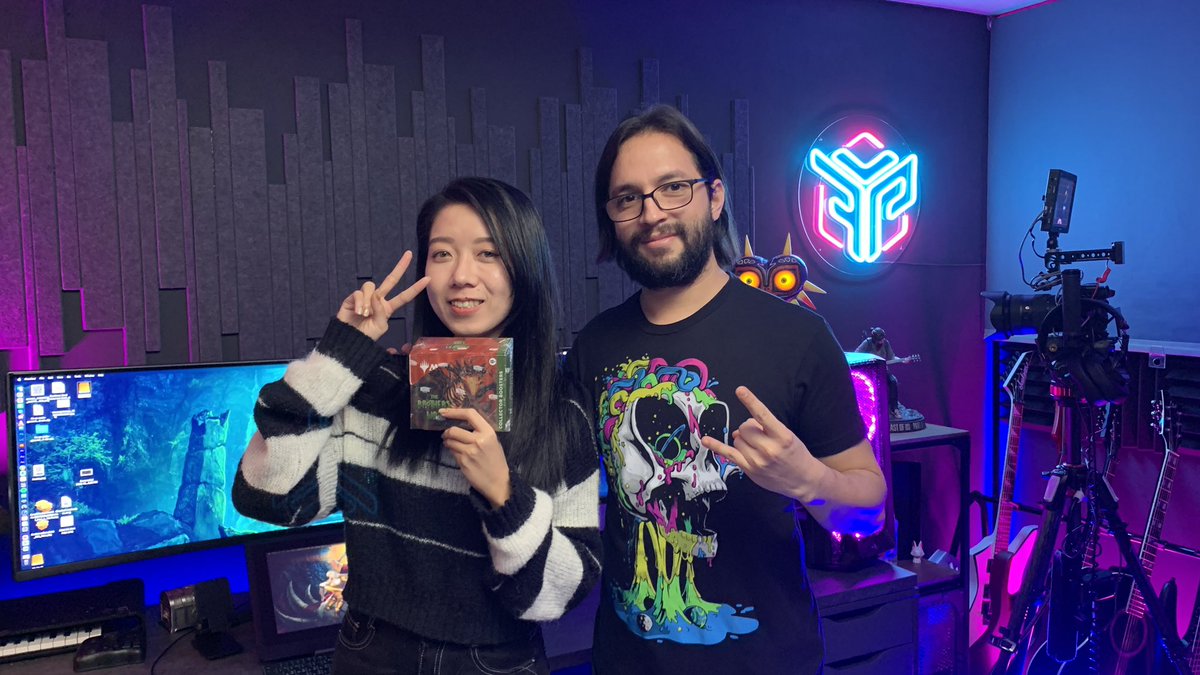 AndersOrozco's tweet photo. MTG showed their generosity by giving the musicians a few of the Brothers War #CollectorBoosters. It's always exciting to open up a new pack and see what treasures lie inside!
#MTG #BrothersWar #Music #Composition #Drums #erhu #BehindTheScenes #Music #MTGPhyrexia @wizards_magic https://t.co/NfI0IgXPAL
