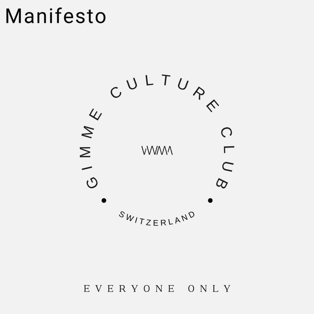 wiewaersmalmit's tweet photo. Gimme Culture Club Basel ⭐️ Manifesto 🚀 

1. Nomadisch unterwegs! Wir bespielen bestehende Orte und schaffen dort neue Zugänge.
2. Potential des Alltäglichen! Alltagskultur steht im Fokus aller initiierten Tätigkeiten.
3. Kulturclash konstruktiv! Mix… https://t.co/c3dWQ4aYTM https://t.co/ylS3Dp05Eq